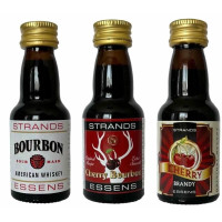 Набір есенцій Strands BOURBON 25 мл - BOURBON CHERRY 25 мл - CHERRY BRANDY 25 мл