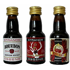Набор эссенций Strands BOURBON 25 мл - BOURBON CHERRY 25 мл - CHERRY BRANDY 25 мл