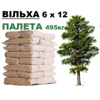 Треска для копчения ОЛЬХА 6*12 | 495 кг (Палетто)