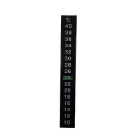 Термометр-смужка 10-40, клейкий, LCD