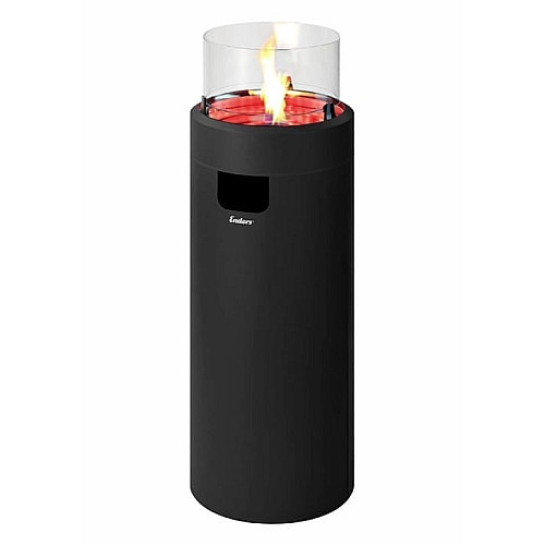 Уличный газовый камин Enders NOVA LED L Black, 2.5 кВт
