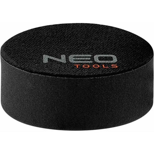 Диск полірувальний Neo Tools, губка м’яка, на липучці, 80x25мм