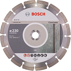 Диск алмазный Bosch Standard for Concrete, 230х22.23мм, по бетону
