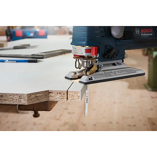 Полотно пилочное для электролобзика Bosch по дереву T101B, HCS лобзиковая, 5шт
