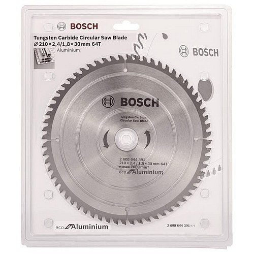 Диск пиляльний Bosch Eco for Aluminium 210x2.4x30-64T