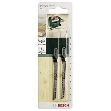 Полотно пиляльне для електролобзика HSC Bosch по дереву, T 101 AO, 1.4х82мм, 2шт