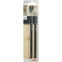 Полотно пилочное для электролобзика Bosch по дереву HSC, T344 D, 4х152мм, 2шт