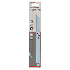 Полотно пиляльне для шабельної пилки Bosch по металу, S 1122 EF, 18TPI, 2шт