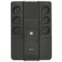 Источник бесперебойного питания Trust Maxxon 800VA UPS 6 standard wall power outlets BLACK