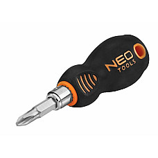 Викрутка Neo Tools двостороння біта, SL6,PH2, сталь CrMo