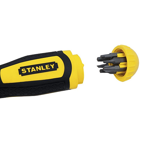 Викрутка Stanley Multibit набір 11шт, бітотримач реверсний 1/4