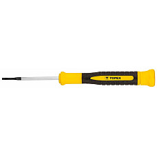 Викрутка TOPEX Torx, прецизійна, T8x50мм, сталь CrV