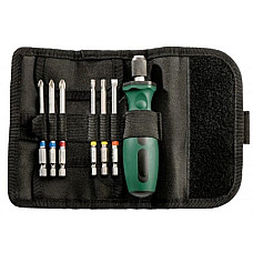 Викрутки Metabo набір 7шт, 6 біт, SL,PH,PZ,Torx