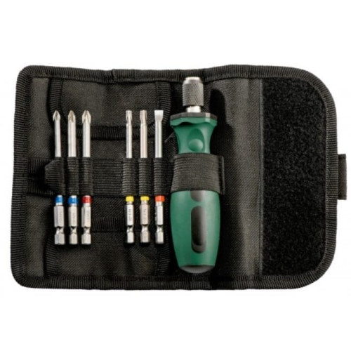 Викрутки Metabo набір 7шт, 6 біт, SL,PH,PZ,Torx