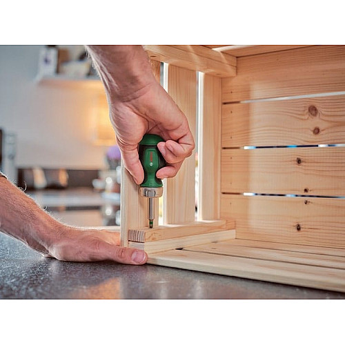 Отвертка Bosch с трещоткой, 6 насадок