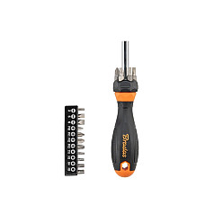 Викрутки хрестоподібні/пласкі/біти, 60 мм, НАБІР, HOME & GARAGE, DIY-BIT10SET1
