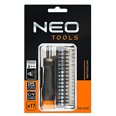 Біти Neo Tools, набір 17шт, 5/32