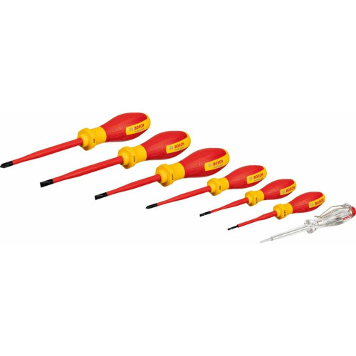 Отвертка Bosch Professional (SL/PH), VDE, набор 7 шт