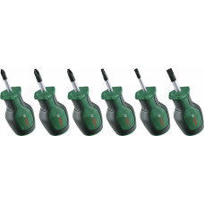 Викрутки Bosch набір 6шт, PH, PZ, TX, SL, сталь CrV