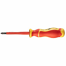 Викрутка Neo Tools хрестова, діелектрична, PH1x80мм, сталь S2