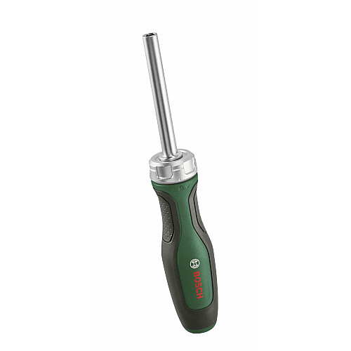 Викрутка Bosch з тріскачкою, 205мм, сталь CrV