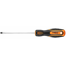 Викрутка Neo Tools плоска, SL4x100мм, сталь CrV