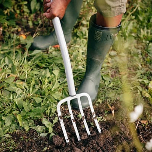 Вила телескопічні Fiskars Xact