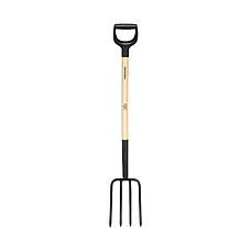 Вила садові з дерев'яною ручкою Fiskars Solid