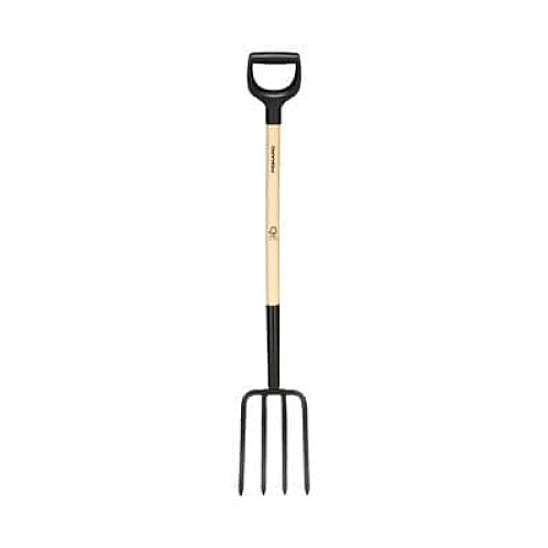 Вила садові з дерев'яною ручкою Fiskars Solid