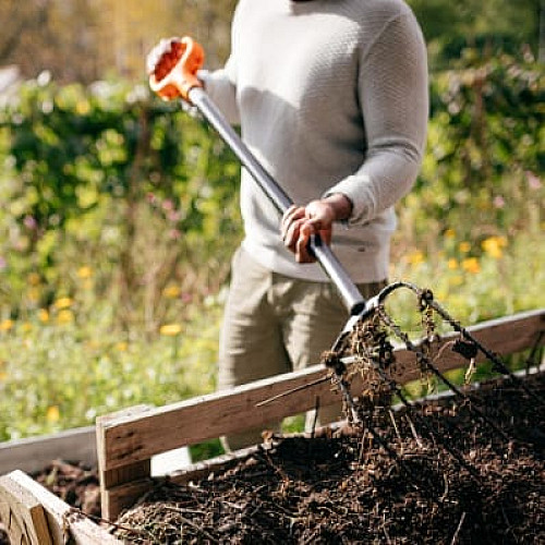 Вила для компосту Fiskars Solid