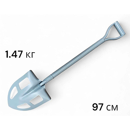 Садовая лопата с отверстиями, 970х290х230мм, 1.47кг Silver HONMAMON Япония