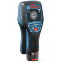 Детектор Bosch D-tect 120, аккумуляторный 12В, Акб 1.5Ач, до 120мм, ±10 мм, L-BOXX 136