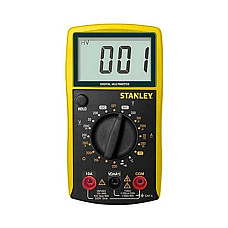 Мультиметр цифровий Stanley, 0-300В, широкий РК-дисплей