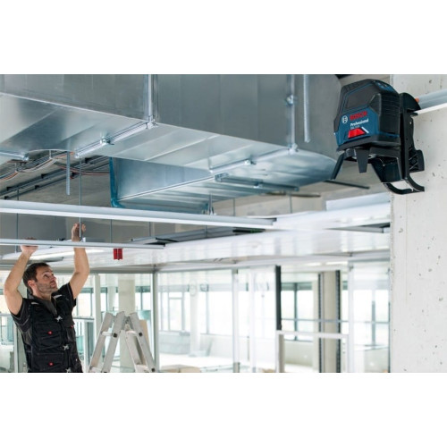 Нивелир лазерный Bosch GCL 2-15, до 15м, ±0.3мм/м, +RM1+BM3 clip+кейс, 0.5кг