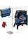 Нивелир лазерный Bosch GCL2-50C+RM2 до 20м, ±0.3мм/м, 4AAx1.5В, IP54, чехол, 0.6кг