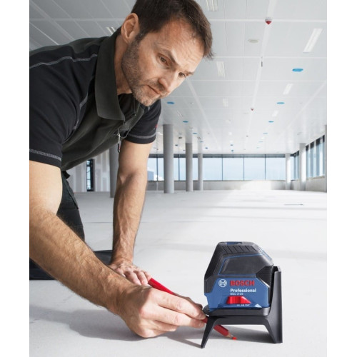 Нивелир лазерный Bosch GCL 2-15, до 15м, ±0.3мм/м, +RM1+BM3 clip+кейс, 0.5кг