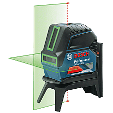 Нівелір лазерний Bosch GCL 2-15G, до 15м, ±0.3мм/м, + RM1 + кейс, IP 54, зелений промінь