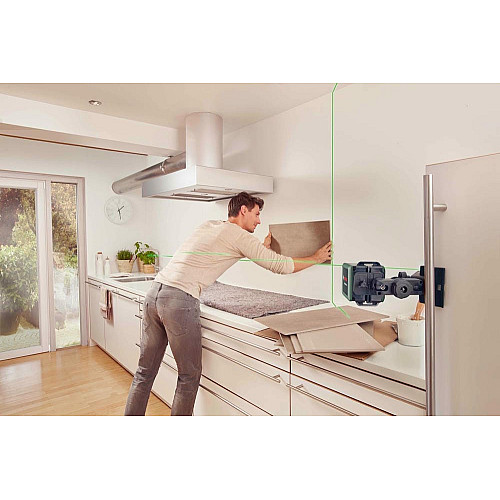Нівелір лазерний Bosch Quigo Green, до 12м, 0.6мм/м, 1.098кг