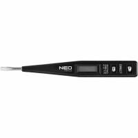 Детектор напряжения Neo Tools, 12-250В, ЖК-дисплей.