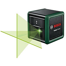 Нівелір лазерний Bosch Quigo Green, точність ± 0.8 мм/м, 12 м, зелений, 0.27 кг