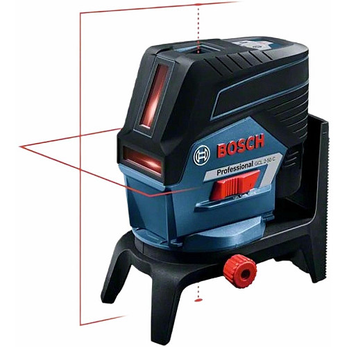 Нивелир лазерный Bosch GCL2-50C+RM2 до 20м, ±0.3мм/м, 4AAx1.5В, IP54, чехол, мишень, кейс, 0.6кг