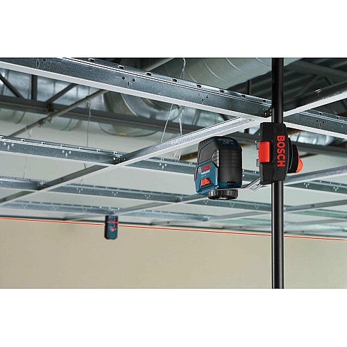 Нивелир лазерный Bosch GCL2-50+RM1+BM3 до 20м, ±0.3мм/м, 4AAx1.5В, IP54, чехол, мишень, кейс, 0.6кг