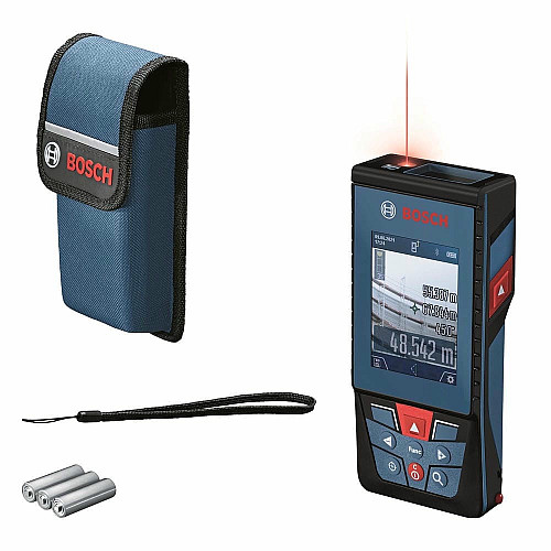 Дальномер лазерный Bosch Professional GLM 100-25 C, 0.08–100м, ±1.5мм, 360°, Bluetooth, чехол, 0.23кг