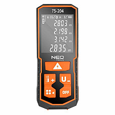 Далекомір лазерний Neo Tools, 0.05–60м, ±2мм, 0.096кг