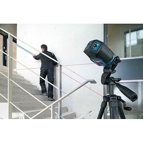 Нивелир лазерный Bosch GCL2-50+RM1+BM3 до 20м, ±0.3мм/м, 4AAx1.5В, IP54, чехол, мишень, кейс, 0.6кг