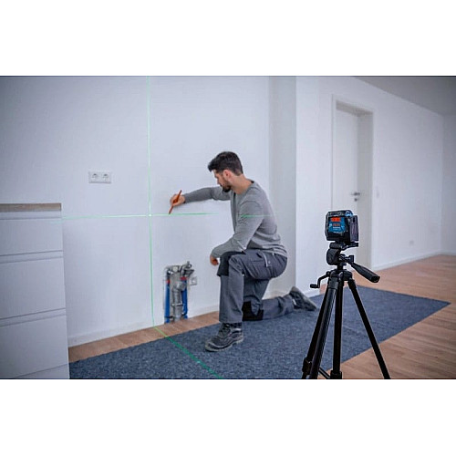 Нивелир лазерный Bosch GLL 12-22 G, до 12м, 0.3мм/м, чехол, чехол, 0.35кг