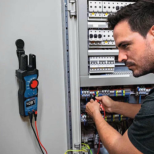 Вилковий вимірювач Bosch Professional GFM 1000-15 0-1000В 2AAх1.5В