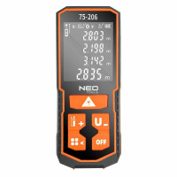 Далекомір лазерний Neo Tools, 0.05–100м, ±2мм, 0.096кг
