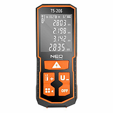 Далекомір лазерний Neo Tools, 0.05–100м, ±2мм, 0.096кг