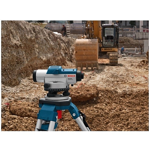 Нивелир оптический Bosch GOL 20D, до 60м, ±3.0мм/30м, зум х20, 1.5кг